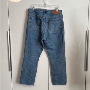 Levi's Vintage 501 Women's Boot Cut Denim Jeans in Blue, Size 30